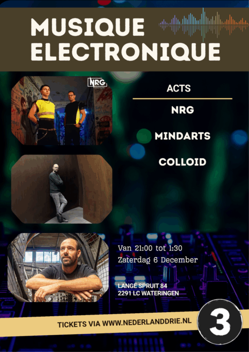 Poster Musique Electronique 1 1